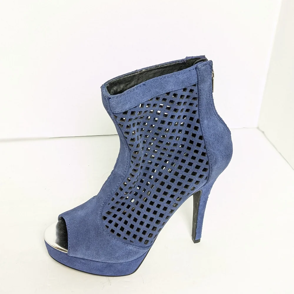 Colin Stuart suede heels